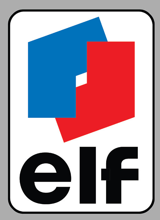 ELF TYRRELL Sticker vinyle laminé