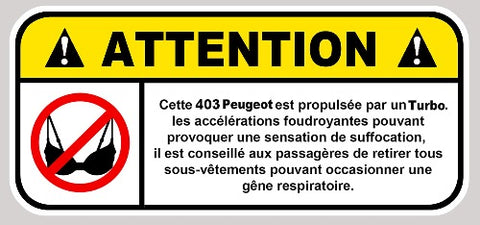 DANGER 403 PEUGEOT AZ043
