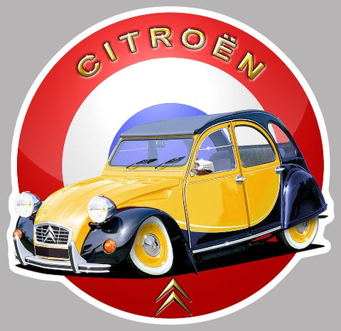 2CV DEUCHE CARTOON CZ041