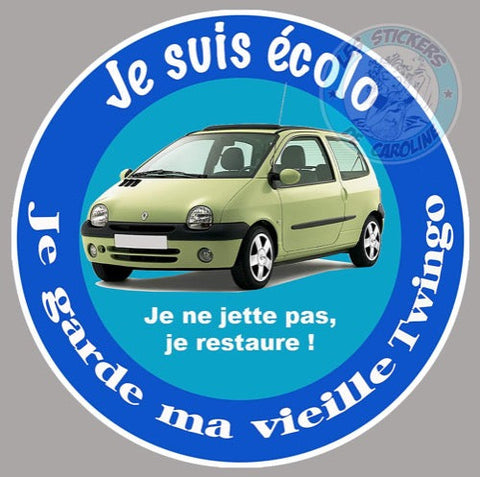 VIGNETTE PARE-BRISE TWINGO EZ008