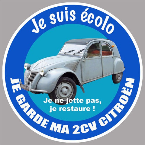 2CV ECOLO pare-brise EZ056