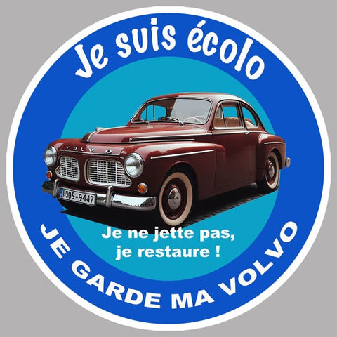 JE SUIS ECOLO VOLVO EZ062
