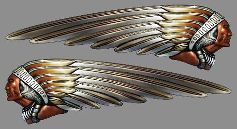 2 X INDIAN MOTORCYCLE IZ017