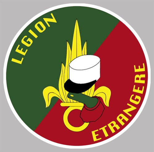 Débardeur Légion Étrangère – Symbole Soldat Parachutiste & Armoiries Militaires