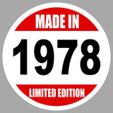 MADE IN Année 70
