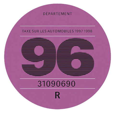 VIGNETTE FISCALE 1996 VZ099