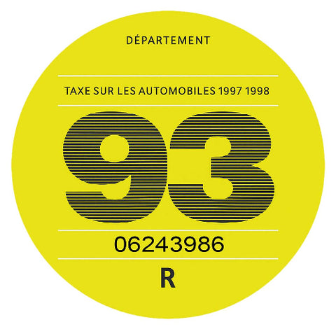 VIGNETTE FISCALE 1993 VZ100