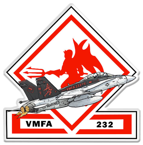 F/A 18 HORNET VMFA-232 VZ107