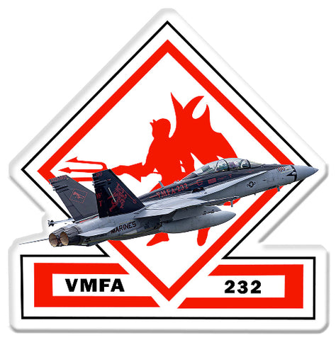 F/A 18 HORNET VMFA-232 VZ109