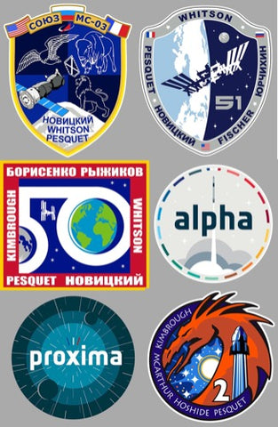 LOT 6 STICKERS PESQUET