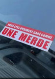 VOUS ETES GARE COMME UNE MERDE