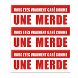 VOUS ETES GARE COMME UNE MERDE