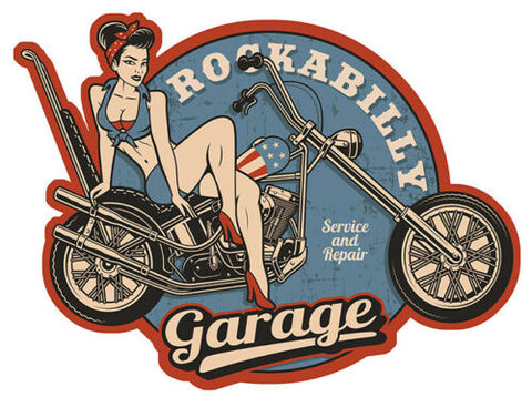 PINUP GARAGE BIKER CD166