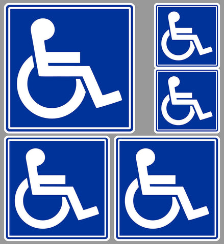 5 x ACCES HANDICAPES HA151
