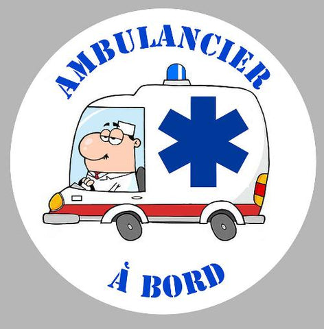 AMBULANCIER HUMOUR AA130