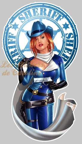 PINUP SHERIFF GUN PA049