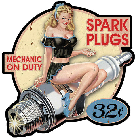 PINUP BOUGIE SPARK PLUGS PC015G