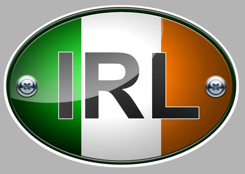 OVALE DRAPEAU IRLANDAIS OA026
