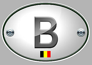 DRAPEAU BELGE OVALE OA030
