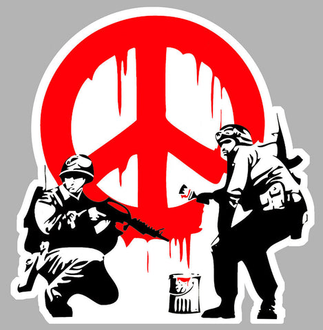 PEACE AND LOVE NO WAR LA049MIL