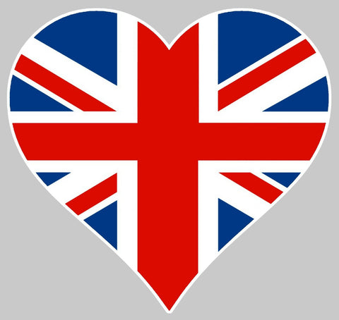 I LOVE ENGLAND COEUR LA030
