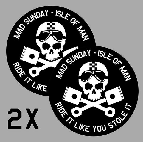 2 X TOURIST TROPHY ISLE OF MAN  IA090-2