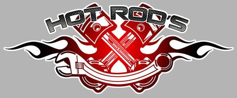 HOT ROD FLAMMES RATS HA140