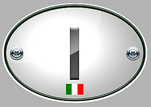 DRAPEAU ITALIEN OVALE ITALIE OA031