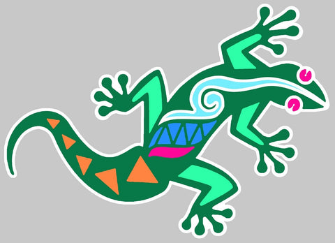 SALAMANDRE GECKO LEZARD GA042