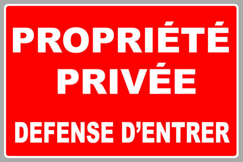 PROPRIETE PRIVEE PB499