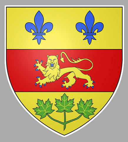 QUEBEC ARMOIRIES BOUCLIER QA003