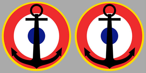 2 x COCARDE AERONAVALE AV015x2