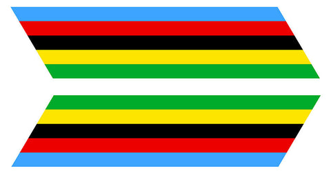 2 X ARC EN CIEL VELO VL004