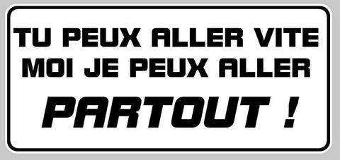 TU PEUX ALLER VITE TA075