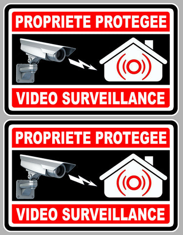 2 x VIDEO SURVEILLANCE VA050