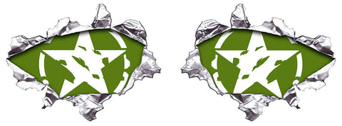 2 X US ARMY ETOILE AA129