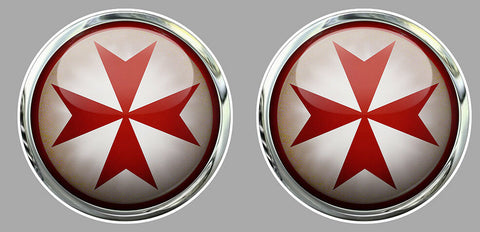 2 TEMPLIERS CROIX DE MALTE  TA091