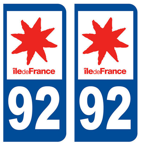 2 x 92 HAUTS DE SEINE