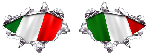 2 X DRAPEAU ITALIE IA067