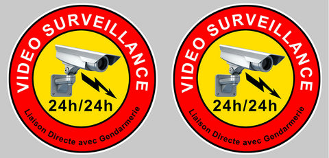 2 X VIDEO SURVEILLANCE VA046