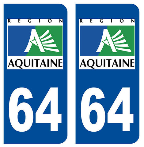 2 x 64 PYRENEES ATLANTIQUE