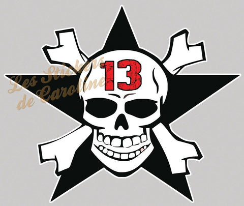NUMERO 13 SKULL SA036