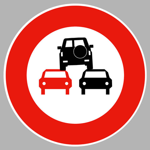 DANGER DEPASSEMENT INTERDIT IA077