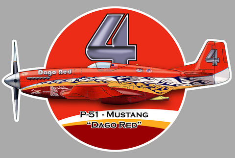 P-51 MUSTANG DAGO RED RENO AV089