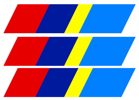 3 BANDES PEUGEOT 205 SPORT BA224