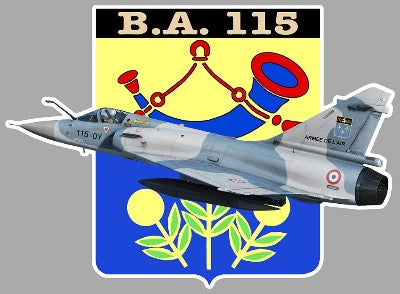 MIRAGE 2000 BA115 ORANGE BC069