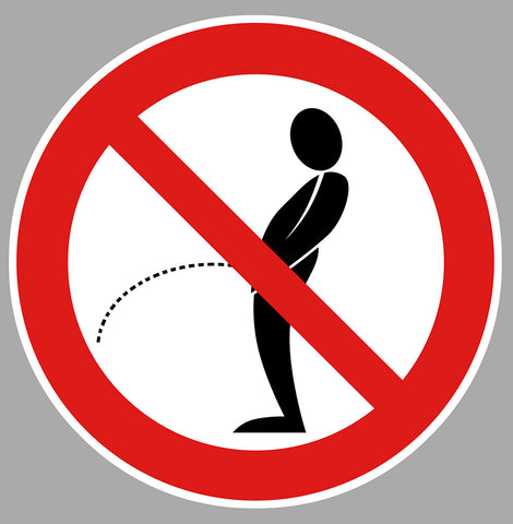 DEFENSE D'URINER CAM214