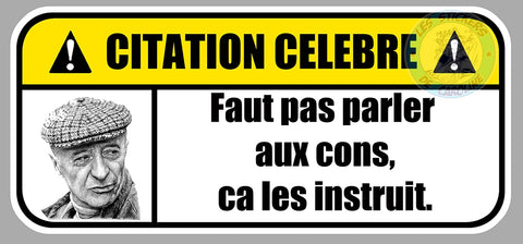 CITATION HUMOUR CE018