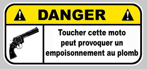 DANGER NE PAS TOUCHER DA198