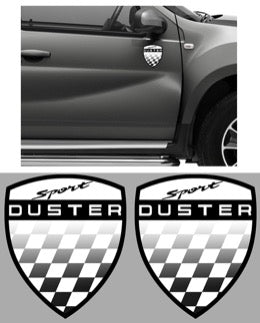 2 X LOGO DUSTER DA209